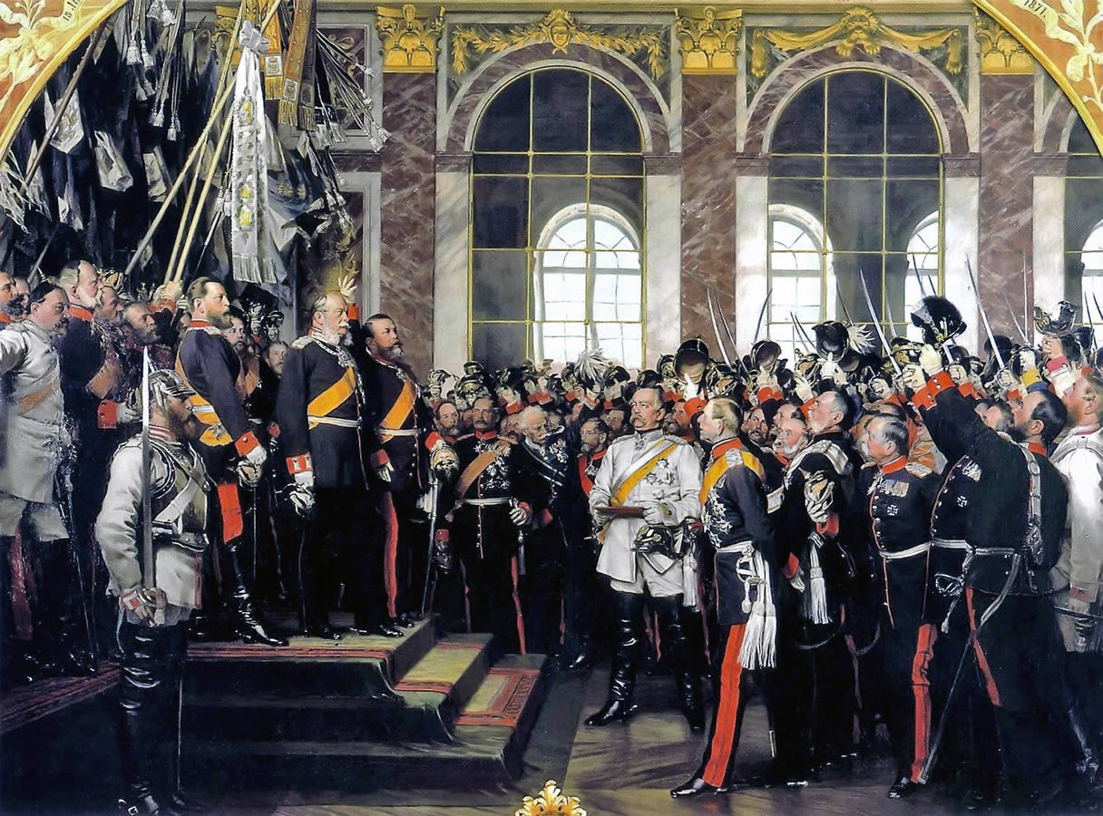 Kaiserkrönung in Versailles
