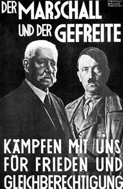 Hitler-Hindenburg-Plakat