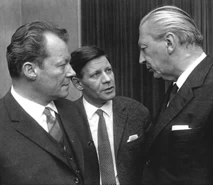 Brandt, Schmidt, Kiesinger